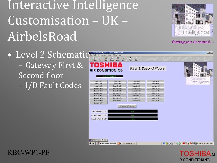 Interactive Intelligence Customisation – UK – Airbels. Road Putting you in control… • Level