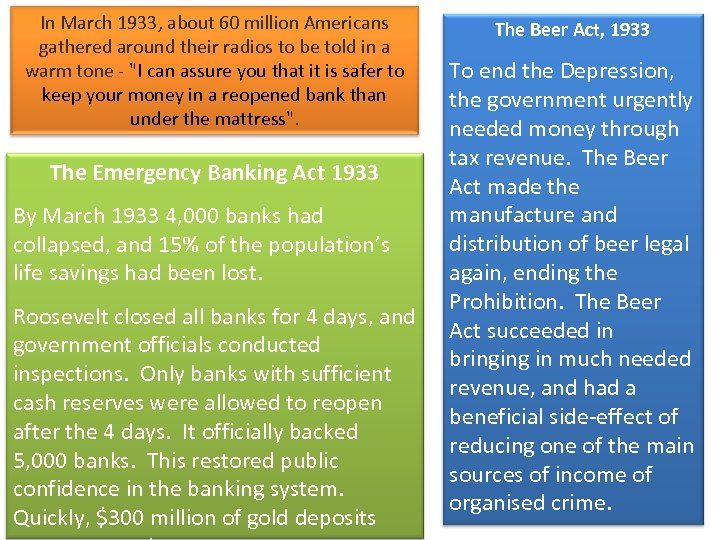 In March 1933, about 60 million Americans gathered around their radios to be told