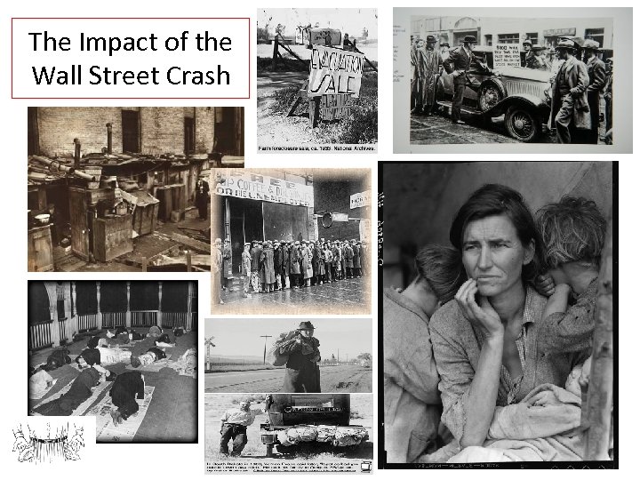 The Impact of the Wall Street Crash 8 