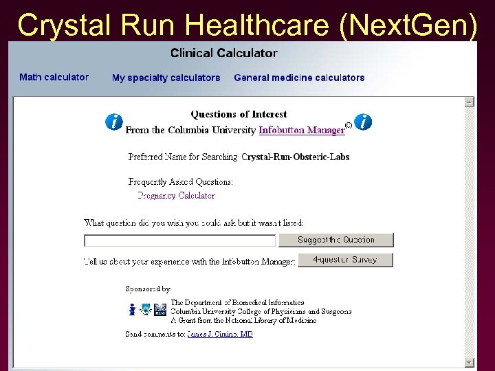 Crystal Run Healthcare (Next. Gen) 33 