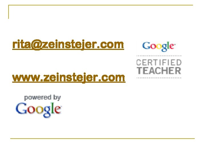 rita@zeinstejer. com www. zeinstejer. com 