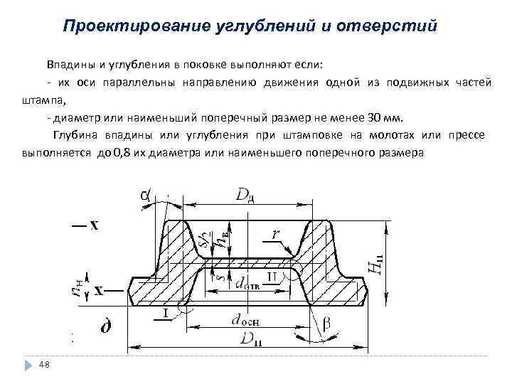 Припуски штамповки