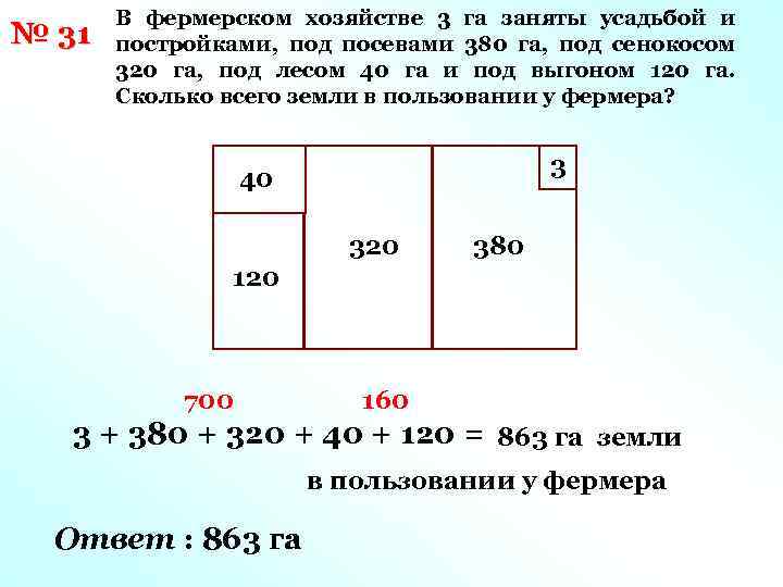 Площадь земель фермерского хозяйства 49 гектаров