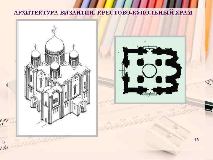 Крестово купольный храм византии схема