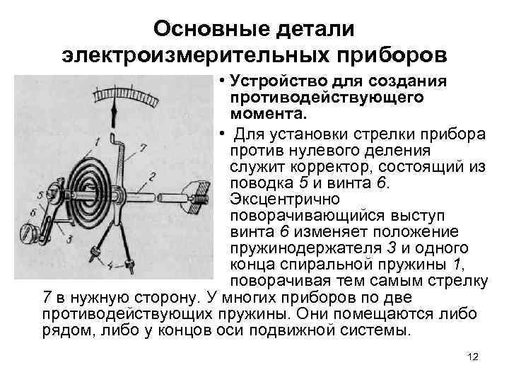 Устройство прибора