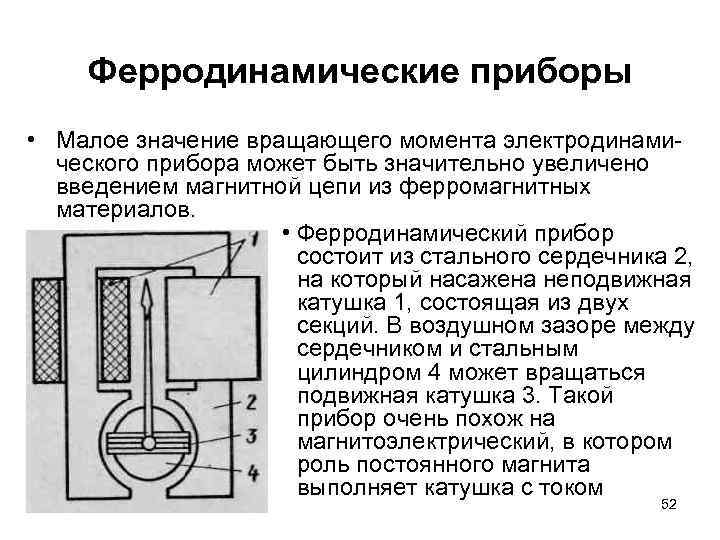 Прибор состоит