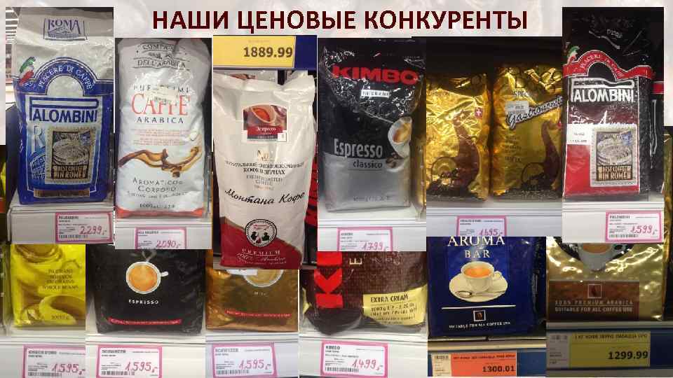 НАШИ ЦЕНОВЫЕ КОНКУРЕНТЫ 