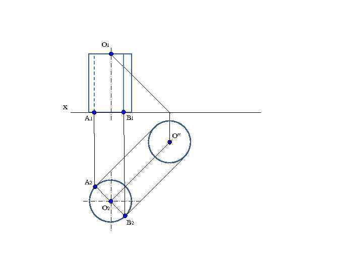 O 1 x B 1 A 1 O′′ A 2 O 2 B 2