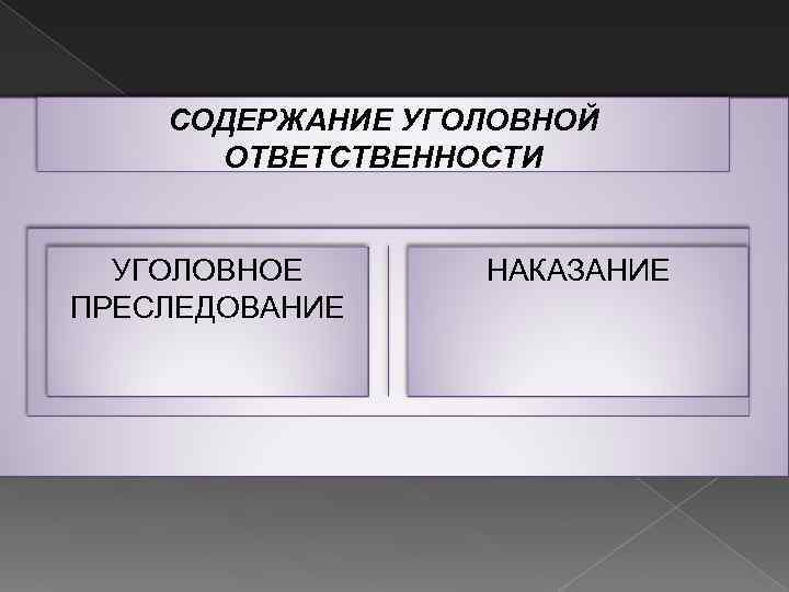 Содержание уголовно правовых отношений