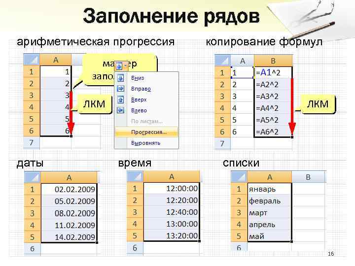 Какие бывают электронные таблицы для компьютера