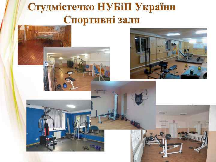 Студмістечко НУБіП України Спортивні зали 