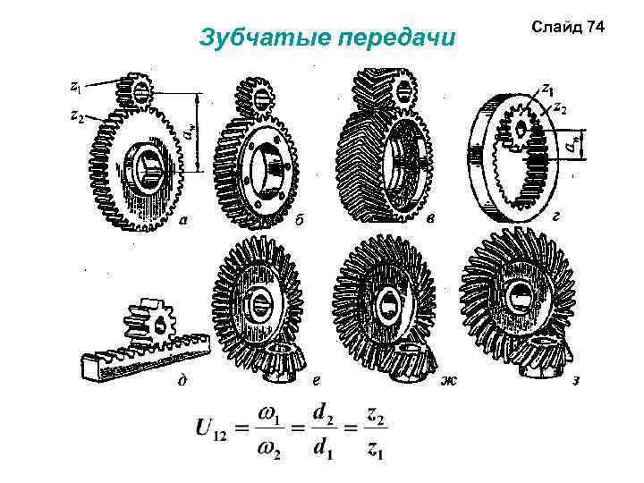 Для зубчатой передачи редуктора изображенного на рисунке регулировка пятна контакта в зацеплении