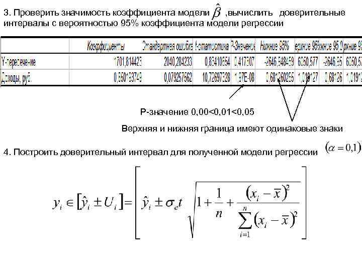 Найти с надежностью 0.95 доверительный