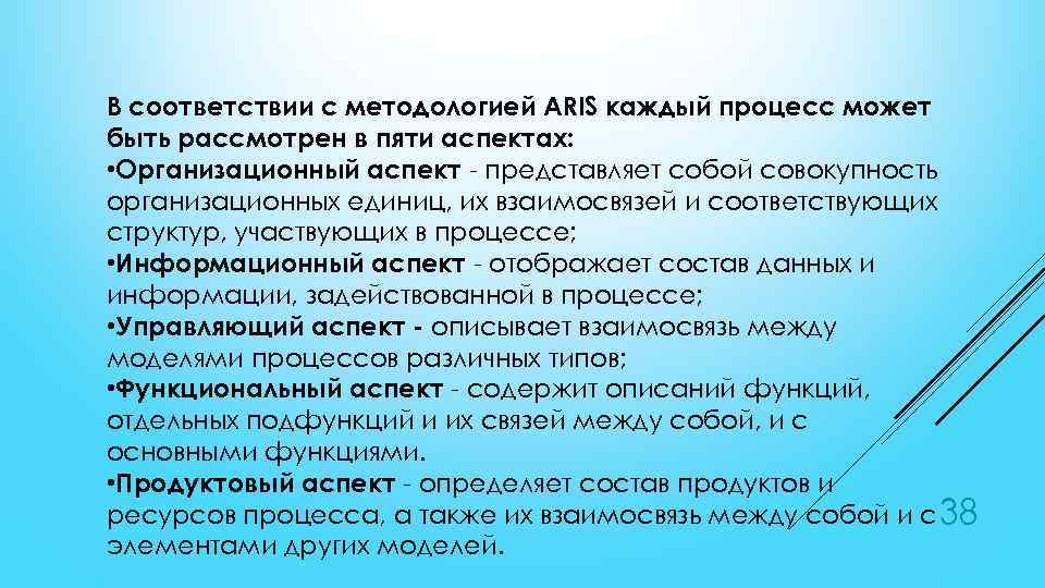 Каждый процесс. Любой процесс может быть описан функцией. Методология с080 ЕКМ.