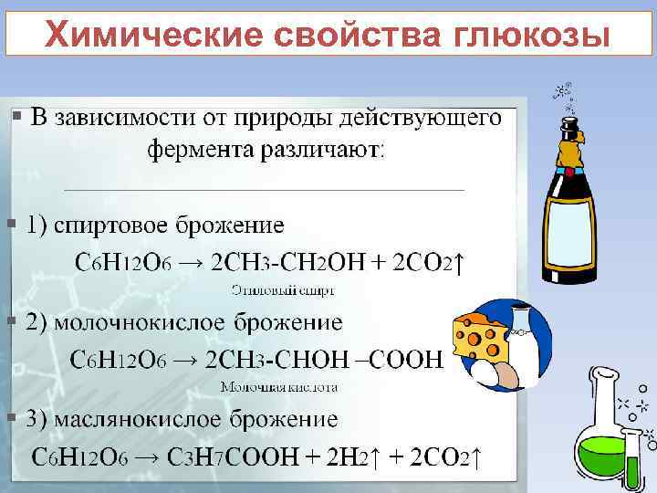 Строение физические и химические свойства глюкозы