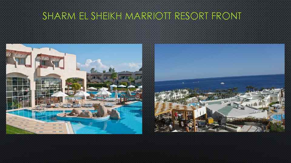 SHARM EL SHEIKH MARRIOTT RESORT FRONT 