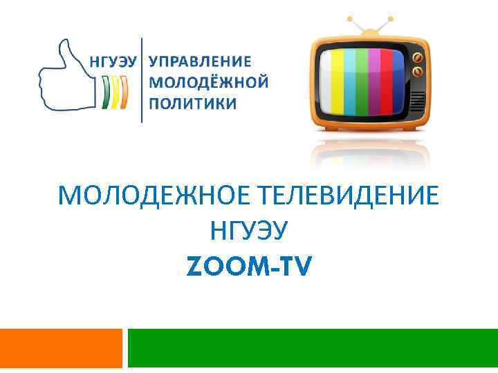 МОЛОДЕЖНОЕ ТЕЛЕВИДЕНИЕ НГУЭУ ZOOM-TV 