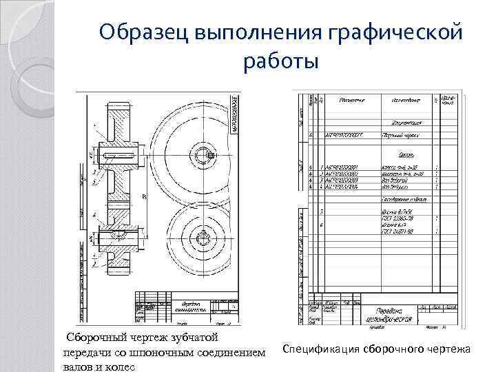 Чертежи с исполнениями