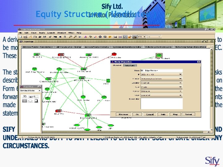 Equity Structure ( Undiluted ) No of Shares 42, 808, 852 As of 30
