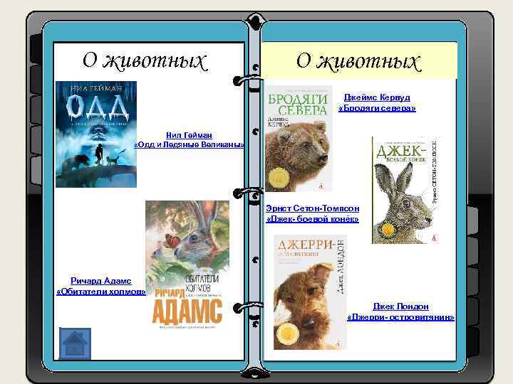 О животных Нил Гейман «Одд и Ледяные Великаны» О животных 1. h ttps: //www.