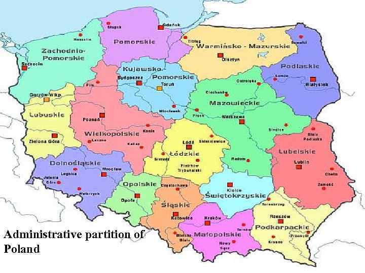 Administrative partition of Poland 