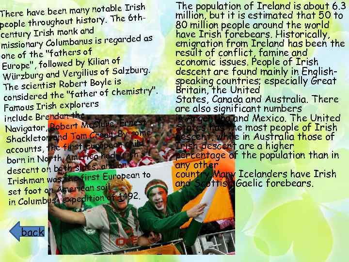 y notable Irish There have been man ry. The 6 thople throughout histo pe