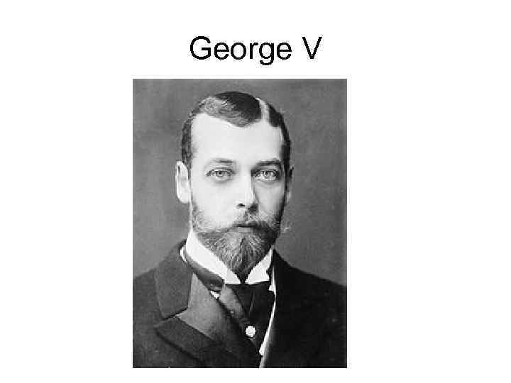 George V 