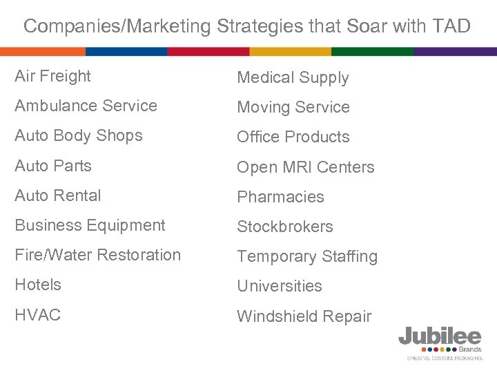 Companies/Marketing Strategies that Soar with TAD Air Freight Medical Supply Ambulance Service Moving Service