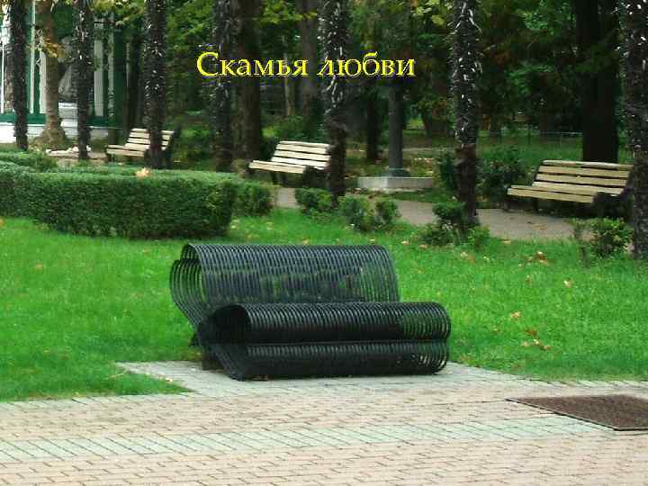 Скамья любви 