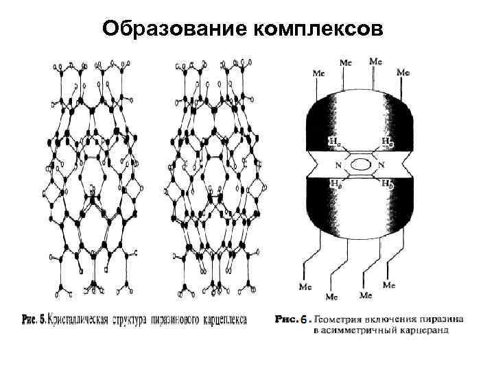 Образование комплексов 