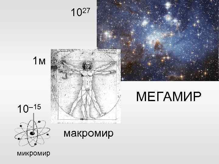 Макро и микро мир