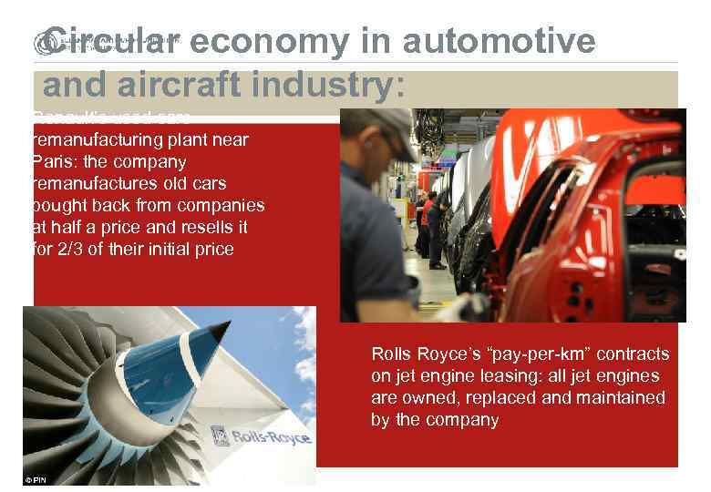 Circular economy in automotive and aircraft industry: Renault’s used cars remanufacturing plant near Paris: