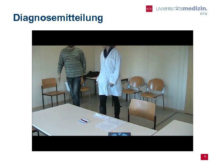 Diagnosemitteilung 8 