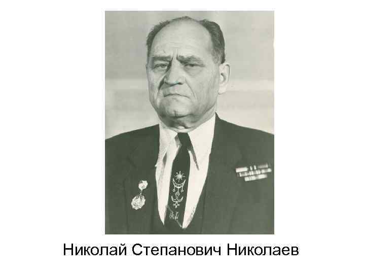 Николай Степанович Николаев 