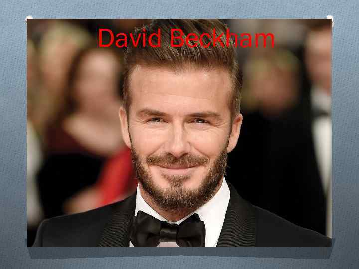 David Beckham 