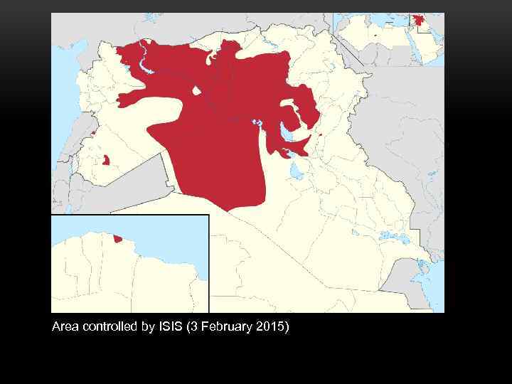 Area controlled by ISIS (3 February 2015) 