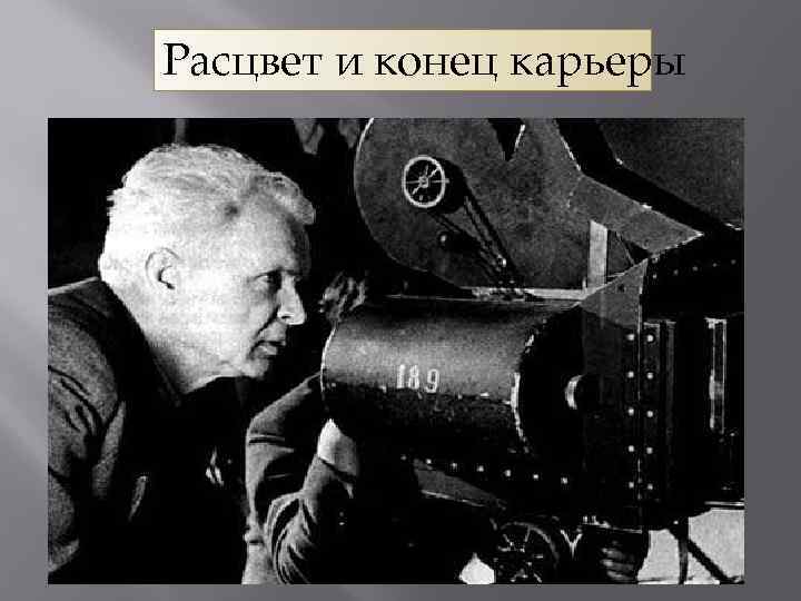 Расцвет и конец карьеры 