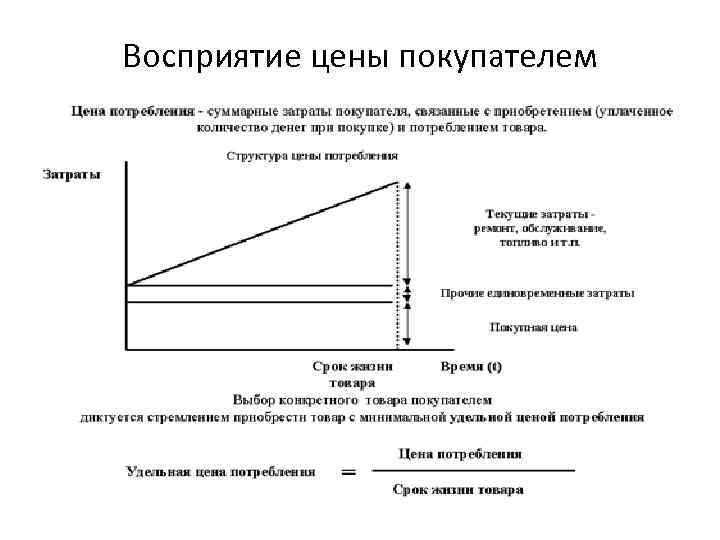 Восприятие цены покупателем 