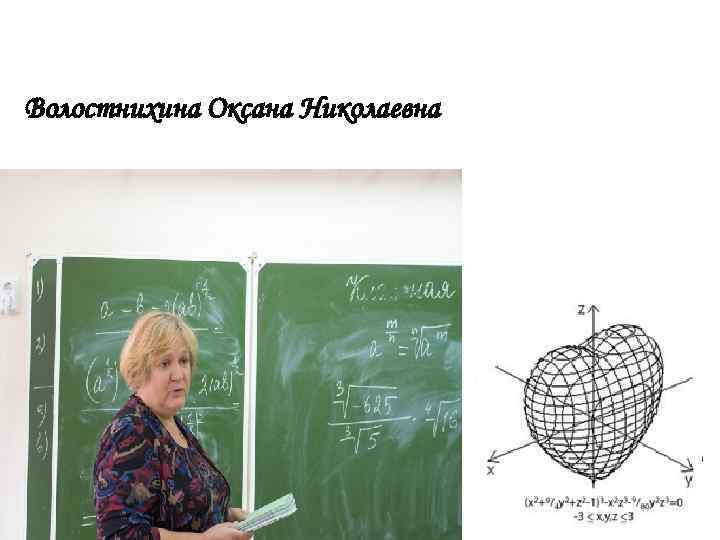 Волостнихина Оксана Николаевна 