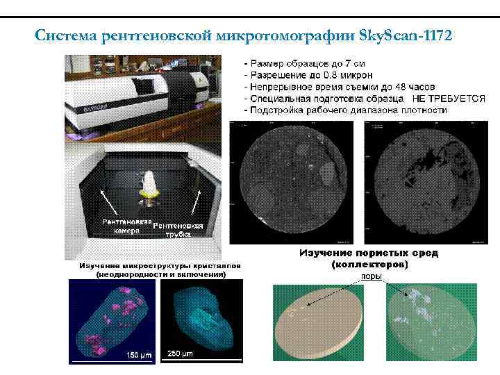 Система рентгеновской микротомографии Sky. Scan-1172 