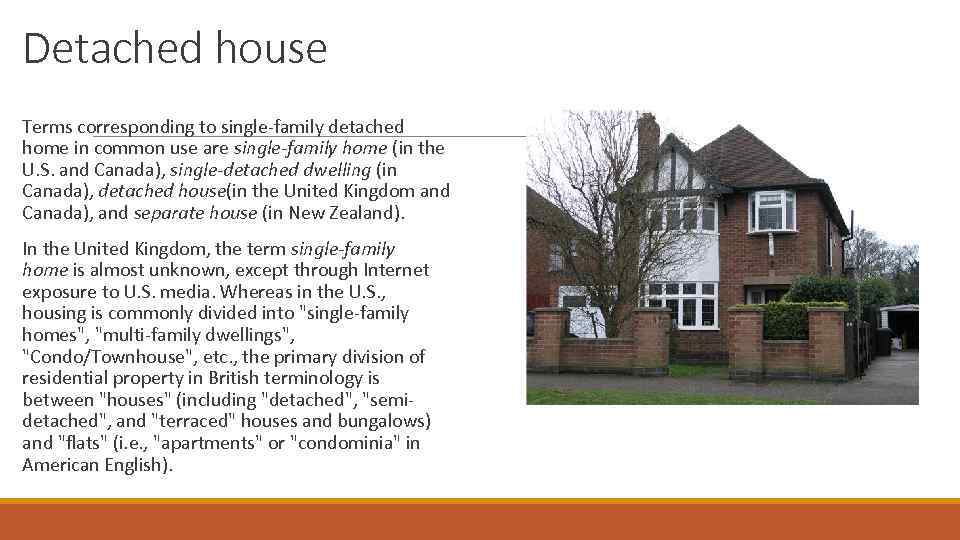 Housing text