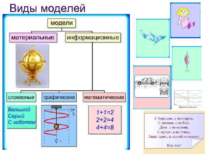 Виды моделей 