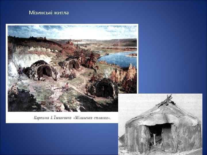 Мізинські житла 