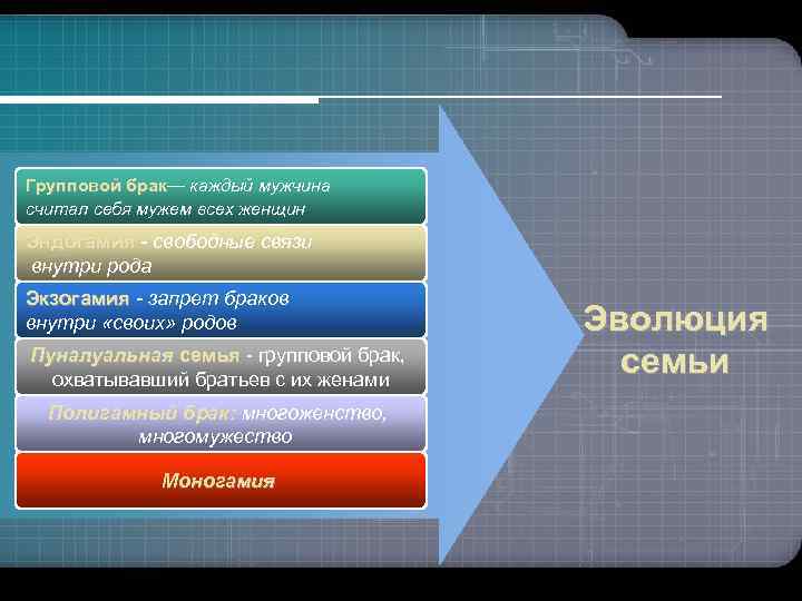 www. themegallery. com Групповой брак— каждый мужчина брак считал себя мужем всех женщин Эндогамия