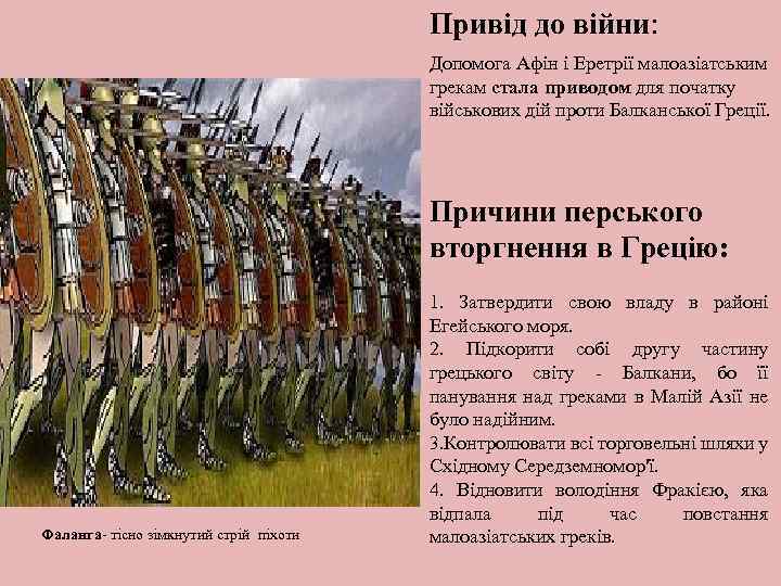 Привід до війни: Допомога Афін і Еретрії малоазіатським грекам стала приводом для початку військових