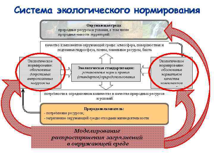 Экологическое нормирование схема