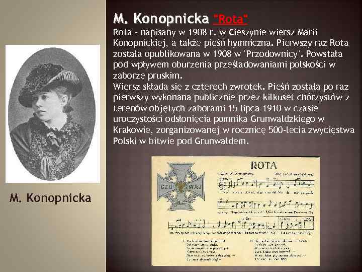 M. Konopnicka 
