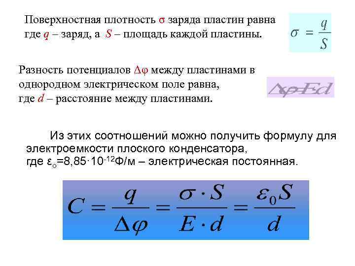 Плотность заряда на площадь. Как найти заряд пластины. Поверхностная плотность заряда формула. Поверхностная плотность заряда на пластинах конденсатора формула. Поверхностная плотность заряда на пластинах.