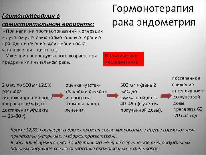 Гормонотерапия при раке молочной железы после операции