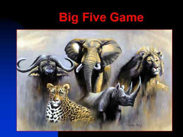 Big Five Game 